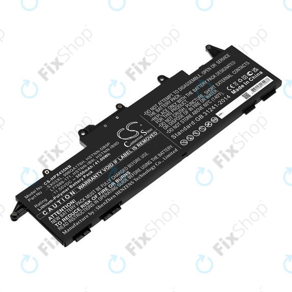 Baterija za HP ProBook x360 435 G7, 3550mAh, Li-Pol, 11.55V, SX03XL, HQ