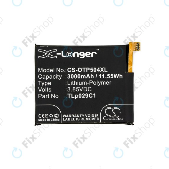 Blackberry Key2 LE - Baterija TLP029C1 3000mAh HQ