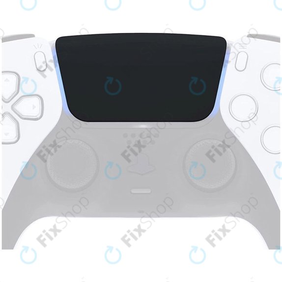 Poklopac touchpada V2.0 (Black) za kontroler Sony PlayStation 5 DualSense