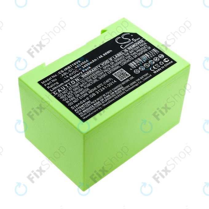 iRobot Roomba e-series, i-series - Baterija ABL-D1, 4624864, ABL-D2 3400mAh HQ