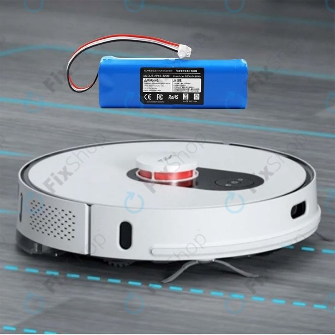 Xiaomi Roidmi EVE Plus, Viomi, Lydsto, Proscenic, Tefal - Baterija XJT-2P4S-5200 Li-Ion 14.4V 5200mAh