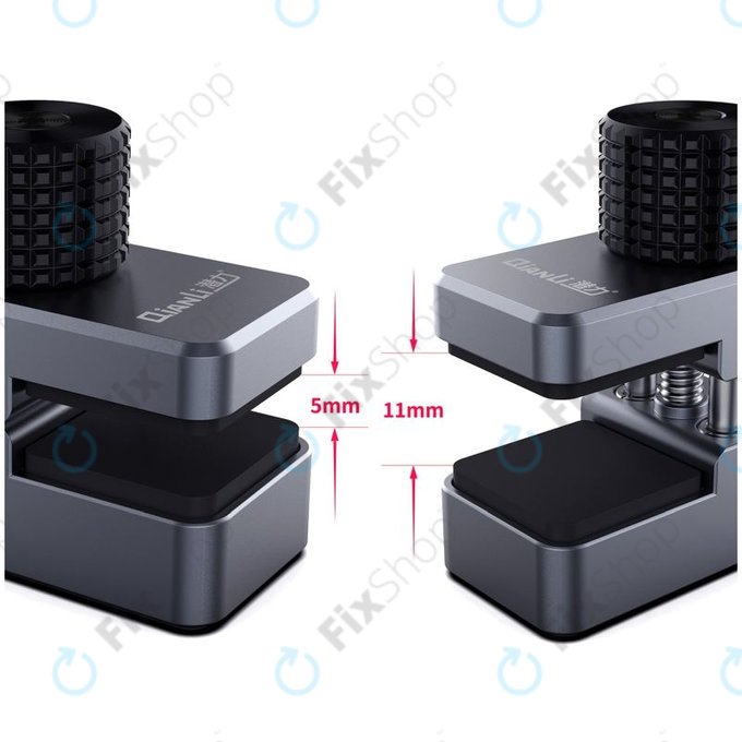 QianLi iClamp - Aluminijska stezaljka s gumenim punjenjem - Raspon 11 mm (4kom)