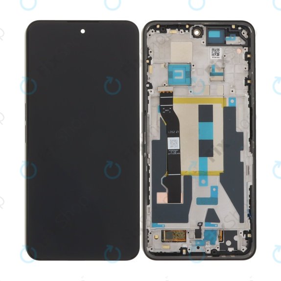 Nothing Phone (3a) Pro - LCD zaslon + zaslon osjetljiv na dodir + okvir (Black) OLED
