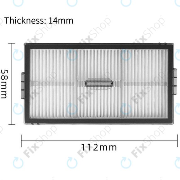 HEPA filter, 2 kom za Roborock Saros 10R
