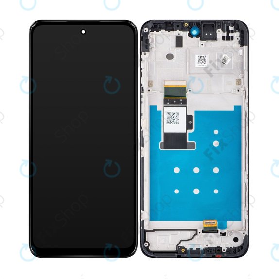 Motorola Moto G13 - LCD zaslon + zaslon osjetljiv na dodir + okvir (Matte Charcoal) TFT