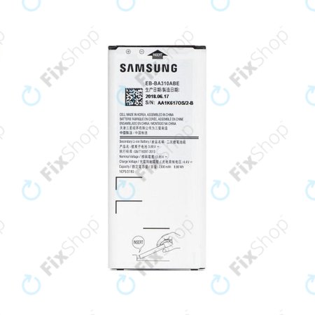 Samsung Galaxy A3 A310F (2016) - Baterija BA310ABE 2300mAh - GH43-04562A, GH43-04562B Originalni servisni paket