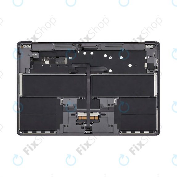 Gornji okvir tipkovnice za MacBook Air 15", A3114 (2023), s US tipkovnicom i baterijom, Space Gray, 661-34895, Genuine Apple