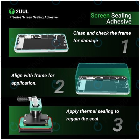 Ljepilo za brtvljenje LCD zaslona za iPhone 16 Pro Max, 2UUL SA16PM