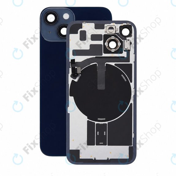 Staklo stražnjeg kućišta za iPhone 14, Midnight, Pulled A