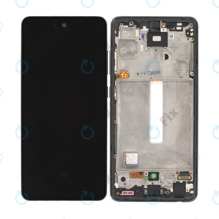 Samsung Galaxy A52 A525F, A526B - LCD zaslon + zaslon osjetljiv na dodir + okvir (Fantastična crna) - GH82-25524A GH82-25526A, GH82-25754A, GH82-25602A Originalni servisni paket