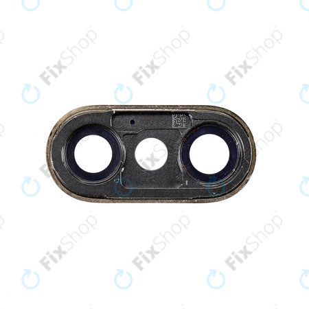 Apple iPhone XS Max - Leća kamere + okvir (zlato)