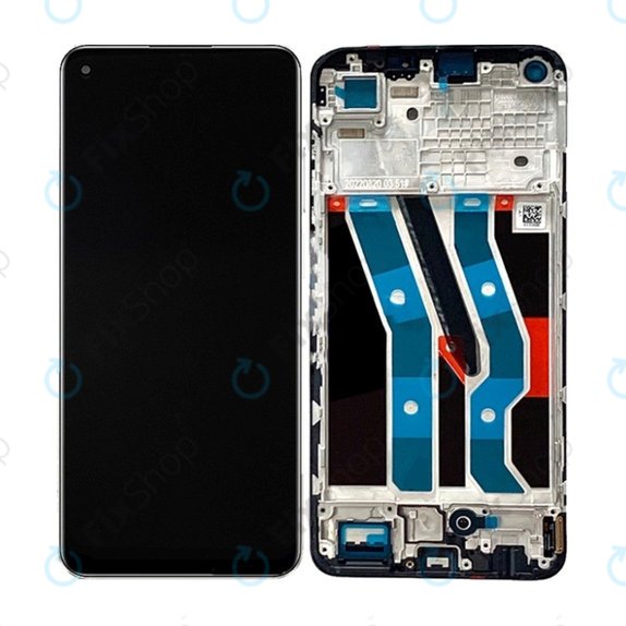 Realme 10 4G - LCD zaslon + zaslon osjetljiv na dodir + okvir (Blue) OLED