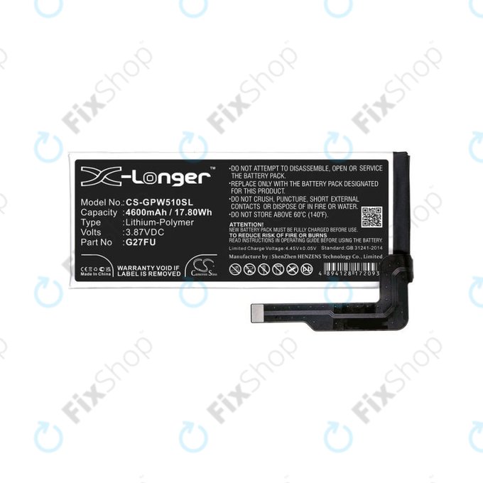 Google Pixel 5A - Baterija G27FU 4600mAh HQ