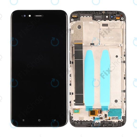 Xiaomi Mi A1 (Mi 5X) - LCD zaslon + zaslon osjetljiv na dodir + okvir (Black) TFT