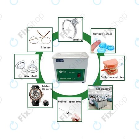 Best BST-A80 - Ultrazvučni čistač od nehrđajućeg čelika - 0,7L