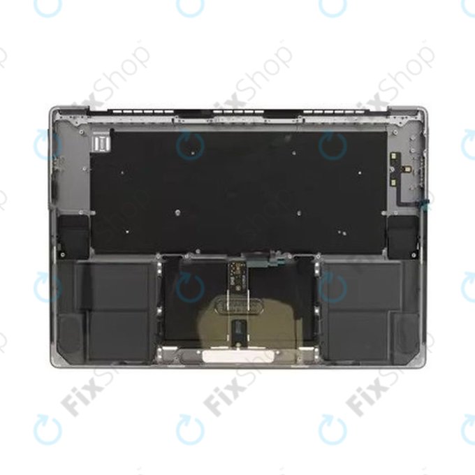Gornji okvir tipkovnice za MacBook Pro 16" A2780 (2023), s US tipkovnicom i baterijom, Space Gray, 661-32189, Genuine Apple