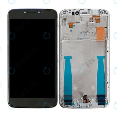 Motorola Moto E4 Plus XT1771 - LCD zaslon + zaslon osjetljiv na dodir + okvir (Gray) TFT