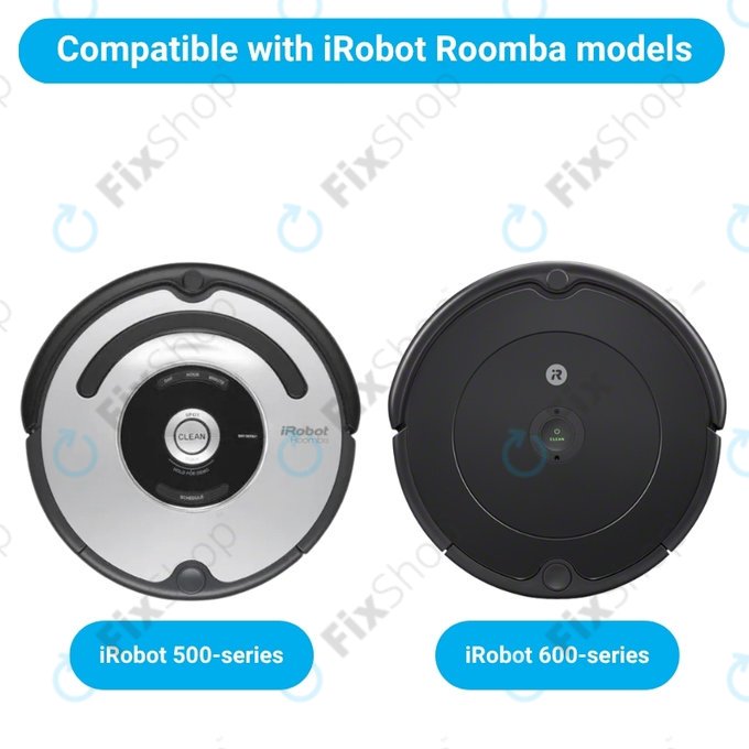 Set rezervnih dijelova za iRobot Roomba 500, 600-series (2 para glavnih četki, 4x Filter, 4x Bočna četka)