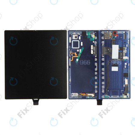 Samsung Galaxy Z Fold 7 F966B - LCD zaslon + zaslon osjetljiv na dodir + okvir (Blue Shadow) - GH82-37548B Genuine Service Pack