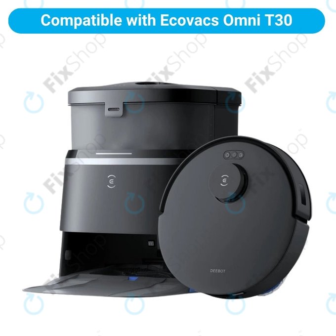 Set rezervnih dijelova za Ecovacs Omni T30 (1x Glavna četka, 2x Filter, 2x Bočna četka)