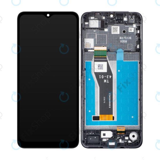 Motorola Moto E13 - LCD zaslon + zaslon osjetljiv na dodir + okvir (Cosmic Black) TFT