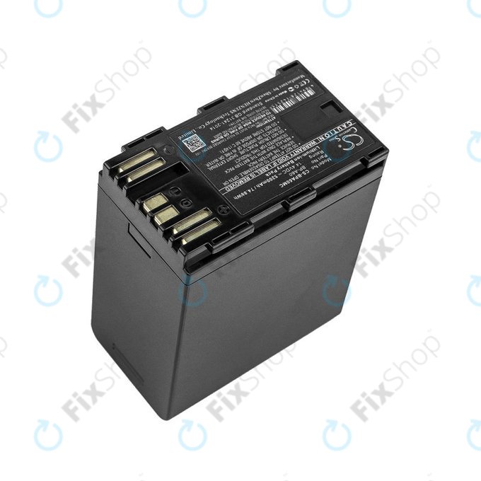 Baterija za Canon EOS S200, C300, 5200mAh, Li-Ion, 14.4V, BP-A60, HQ