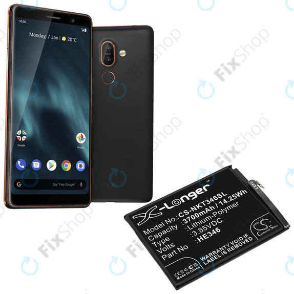 Nokia 7 Plus - Baterija HE346 3700mAh HQ