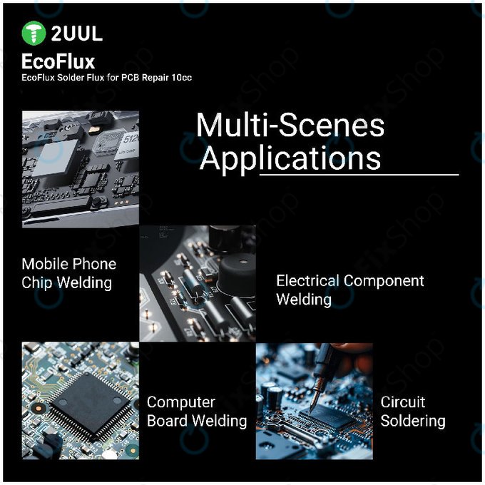 Tekućina za lemljenje (Flux) EcoFlux, 2UUL SC11, 10cc