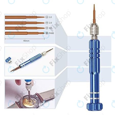 Set urarskih alata za popravak satova - 185 kom