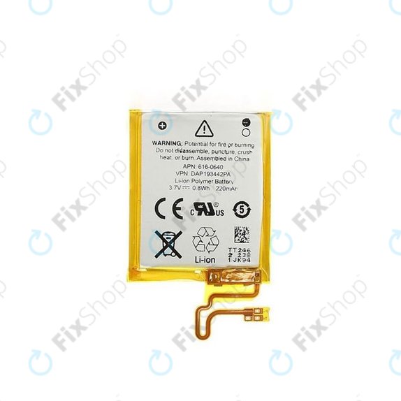 Apple iPod Nano (7. generacija) - Baterija