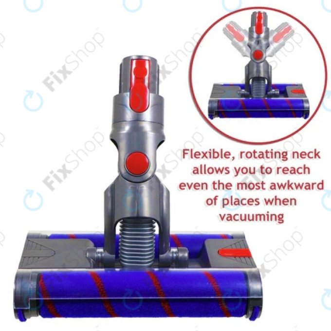 Dyson V-series, Outsize - Glava s dvostrukim valjkom