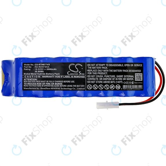Rowenta Air Force Extreme - Baterija RD-ROW18VA 2000mAh HQ