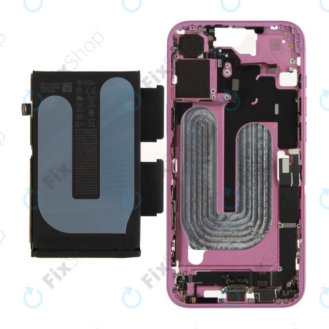 Srednji okvir s baterijom za iPhone 16 Plus | Pink | ZD076-00686 | Genuine Apple