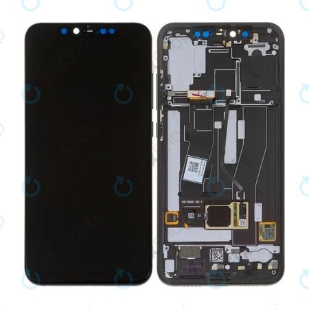 Xiaomi Mi 8 Pro - LCD zaslon + zaslon osjetljiv na dodir + okvir (crni)