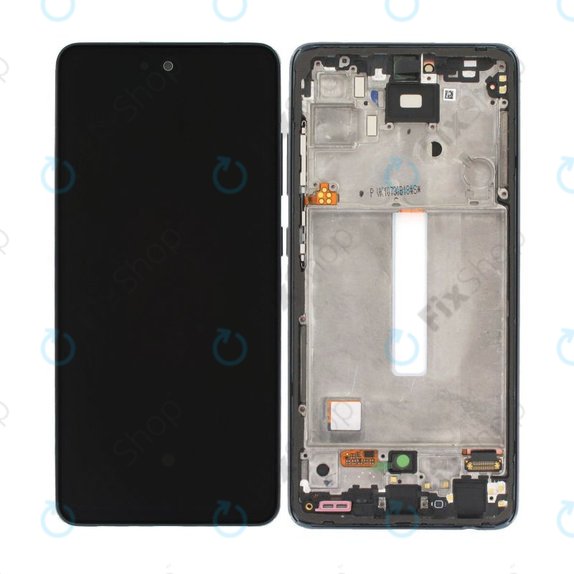 Samsung Galaxy A52 A525F, A526B - LCD zaslon + zaslon osjetljiv na dodir + okvir (Fantastična crna) - GH82-25524A GH82-25526A, GH82-25754A, GH82-25602A Originalni servisni paket