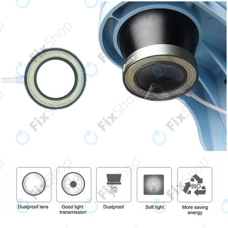 Sunshine SS-033C - Ogledalo otporno na prašinu + LED podesivo svjetlo