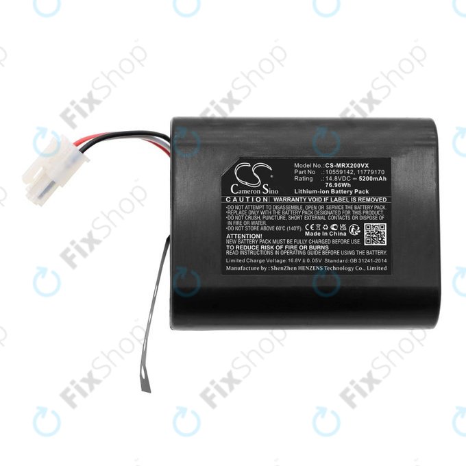 Baterija za Miele Scout RX2, RX3, 5200mAh, Li-Ion, 14.8V, 10559142, HQ