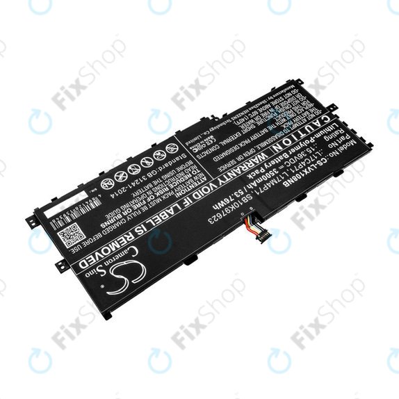 Baterija za Lenovo ThinkPad X1 Yoga 2018, 3500mAh, Li-Pol, 15.36V, L17C4P71, HQ