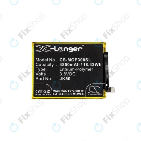 Motorola Moto G7 Power, G8 Power Lite, G9 Play, G10, G20, G30, G50, G51, E7 Plus, E7, E7i Power, E30, E40 - Baterija JK50 4850mAh HQ