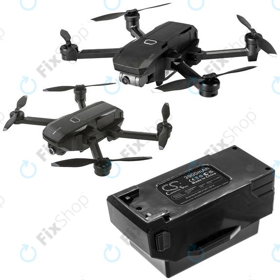 Baterija za Yuneec Mantis G, Q, 3900mAh, Li-Pol, 11.4V, YUNB3S2800, HQ