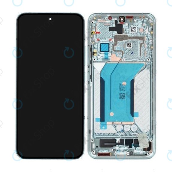Xiaomi 14 23127PN0CC - LCD zaslon + zaslon osjetljiv na dodir + okvir (Jade Green) - 56000600N300 Genuine Service Pack