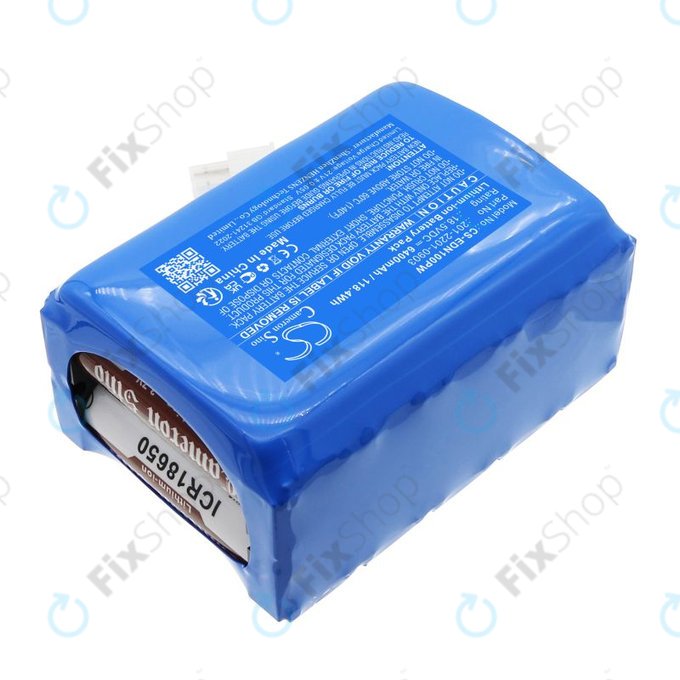 Baterija za Ecovacs BAIZE, G1-800, GX-600, GOAT G1, 6400mAh, Li-Ion, 18.5V, 201-2201-0903, HQ