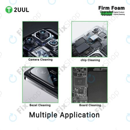 2UUL SC07 - Podloge za čišćenje visoke gustoće za kameru, čipove i PCB (500 kom)