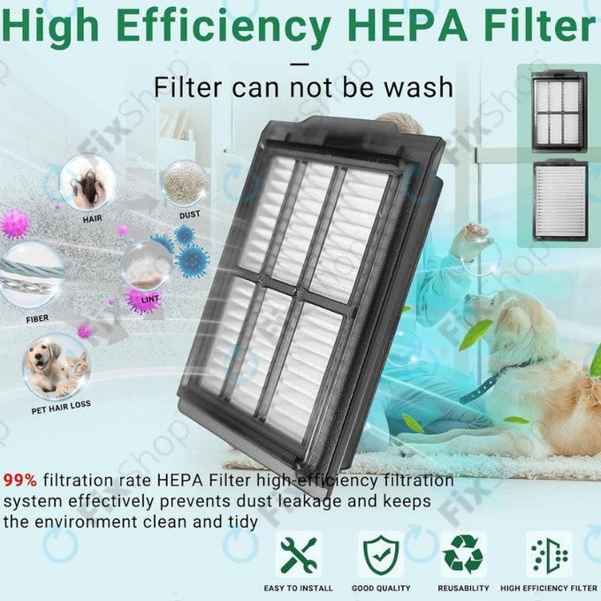 HEPA filter, 2 kom za iRobot Roomba Plus 505, 507, 405, 4020