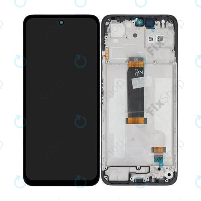 Xiaomi Redmi 13 4G, Redmi 13 5G, Poco M6 4G - LCD zaslon + zaslon osjetljiv na dodir + okvir - 560001N19A00 Genuine Service Pack