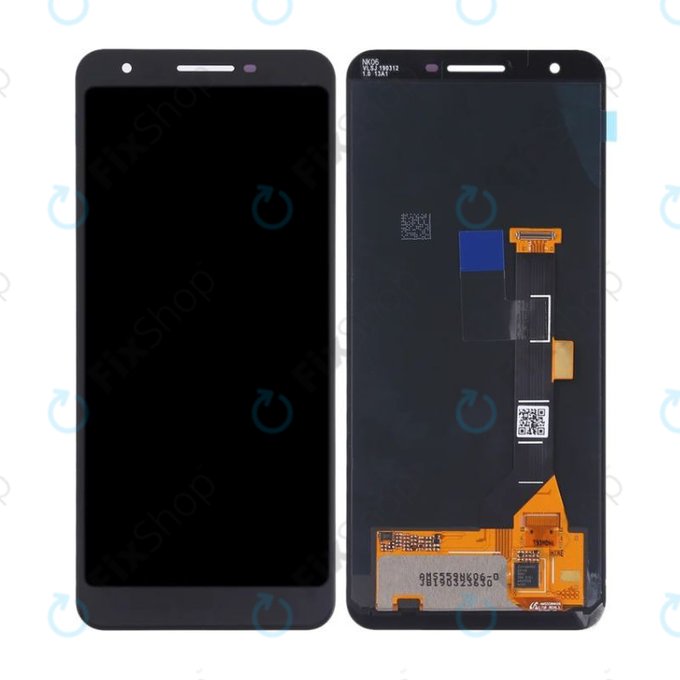 Google Pixel 3a - LCD zaslon + zaslon osjetljiv na dodir TFT