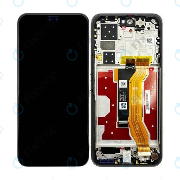 Honor 400 Pro - LCD zaslon + zaslon osjetljiv na dodir + okvir (Lunar Grey) - 0235APLD Genuine Service Pack