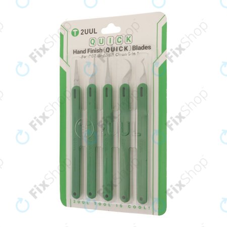 2UUL DA22 Quick Change 5in1 - Set preciznih oštrica za uklanjanje čipova i ljepila