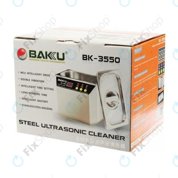 Baku BK-3550 - Ultrazvučni čistač od nehrđajućeg čelika - 0,5L