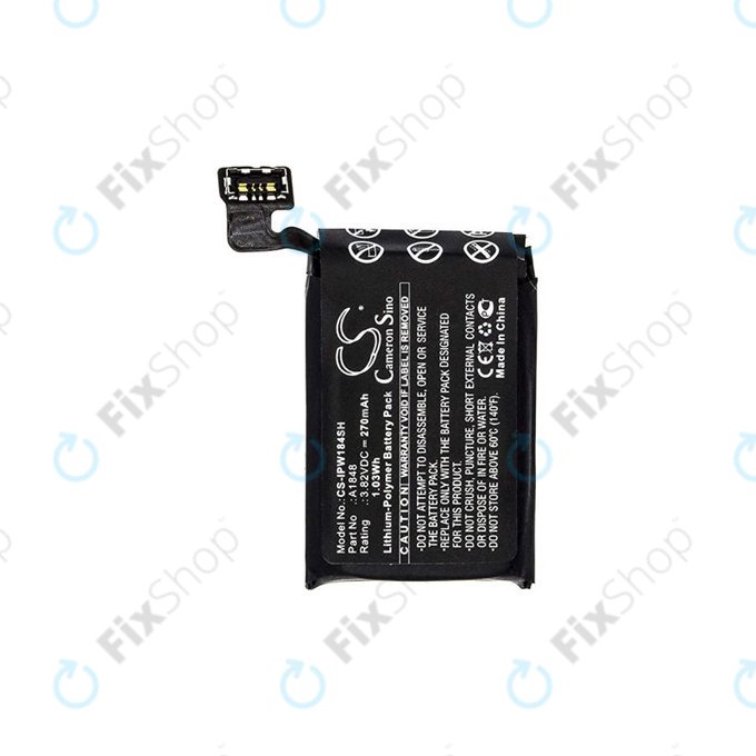 Apple Watch 3 38 mm - Baterija (GPS + mobilna verzija) 270 mAh HQ